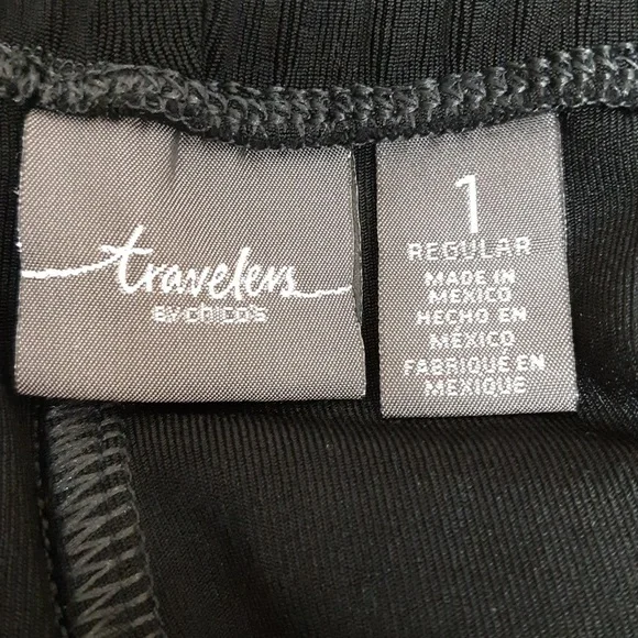 Chico's Travelers Black Pants - Picture 6 of 8
